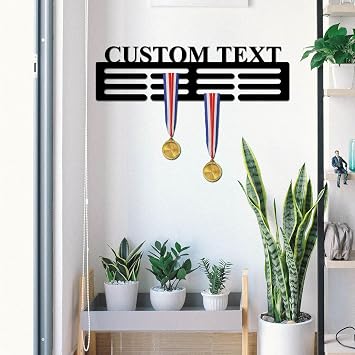 Medal Holder Personalized Medal Hanger Display Holder Tiered Award Rack Medal Rack Medal Wall Hanger Display