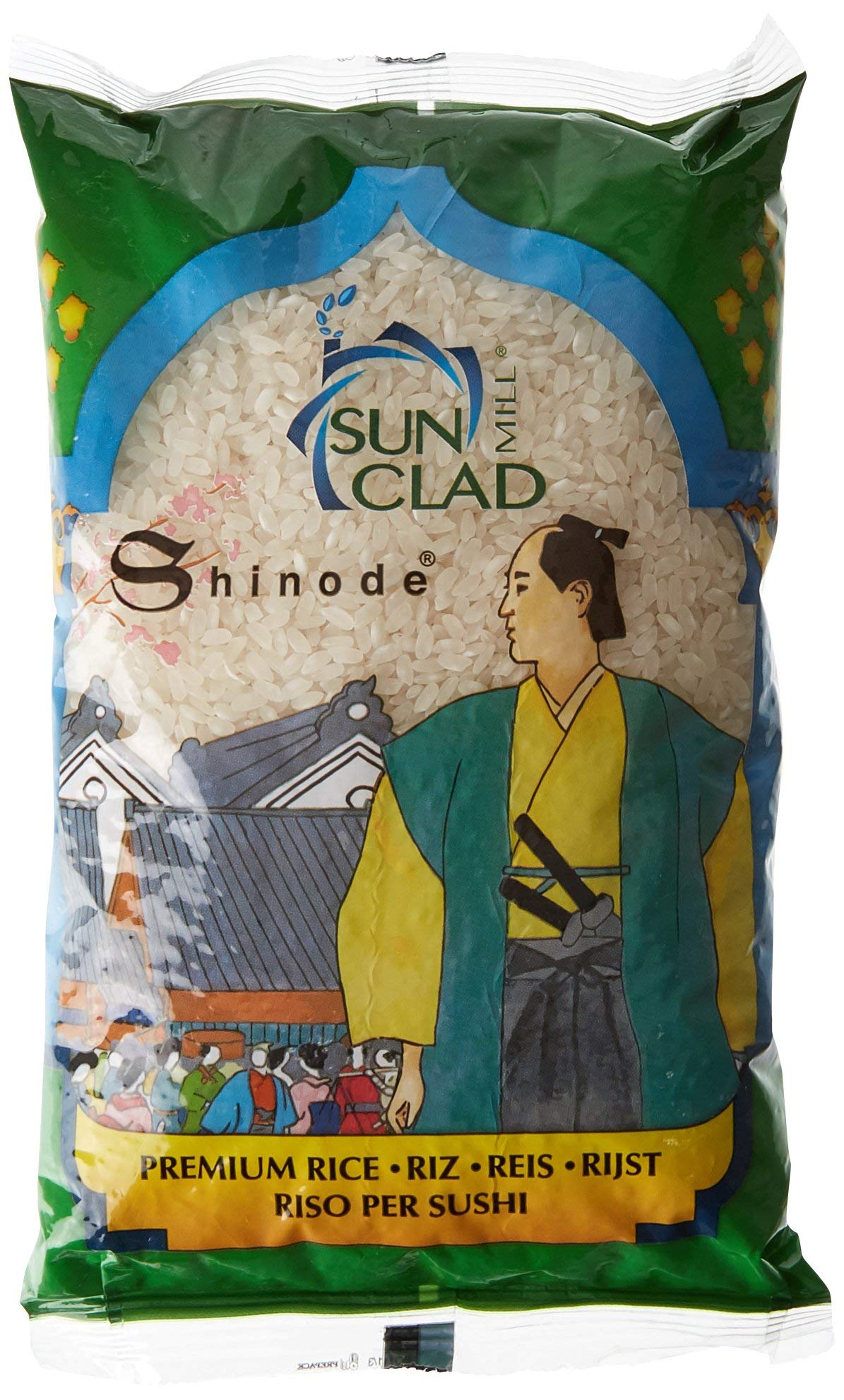 SUN CLAD - Japanischer Shinode Reis, (1 X 1 KG)