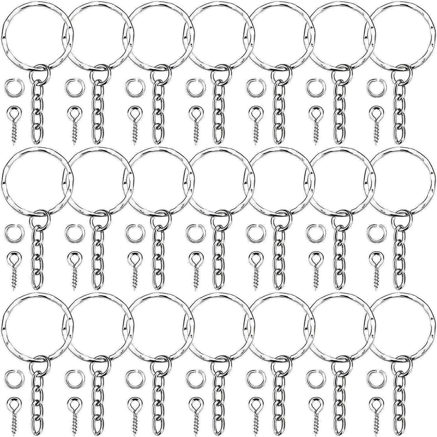 portachiavi con anelli