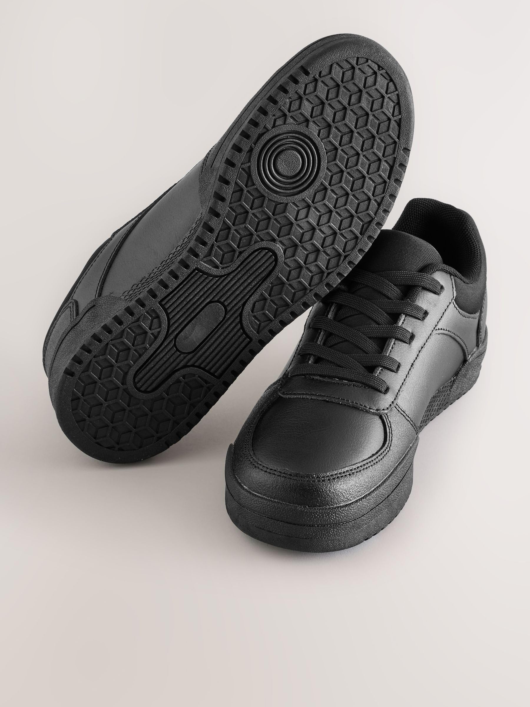 NEXT Jungen Standard Schnürschuh aus Leder Schulschuhe