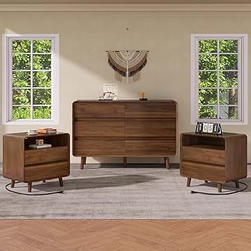 Amazon.com: Dark Brown Dresser Set