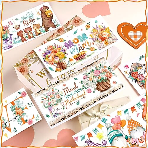 Miniatura 7 de 16 hojas de calcomanías de transferencia de vasos de Pascua UV DTF para vidrio, huevos de conejito de Pascua, gnomo, adhesivo para transferencias