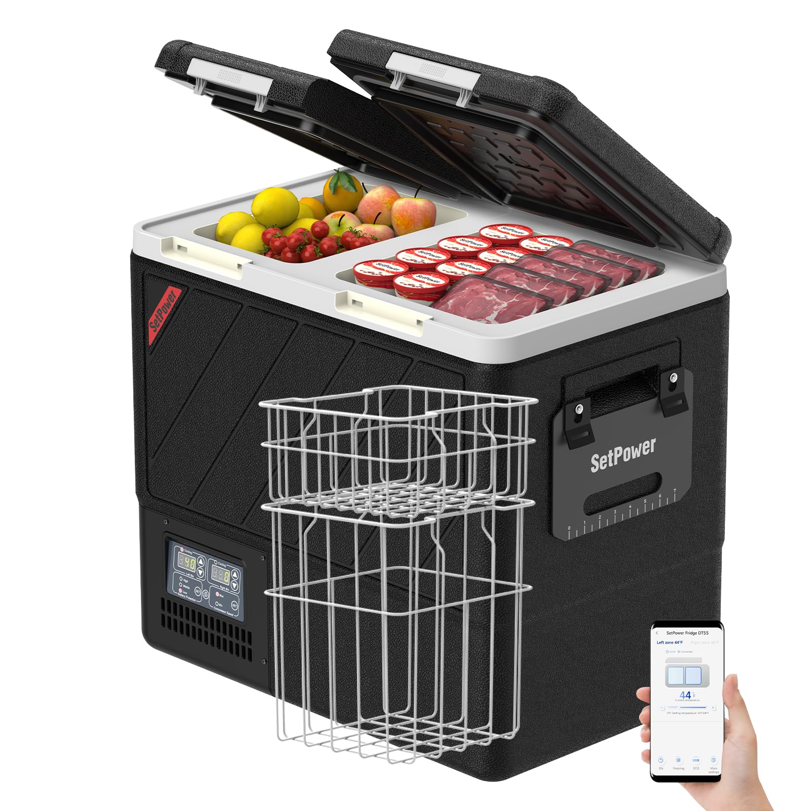 Setpower DT55 Dual Zone Car Fridge Freezer