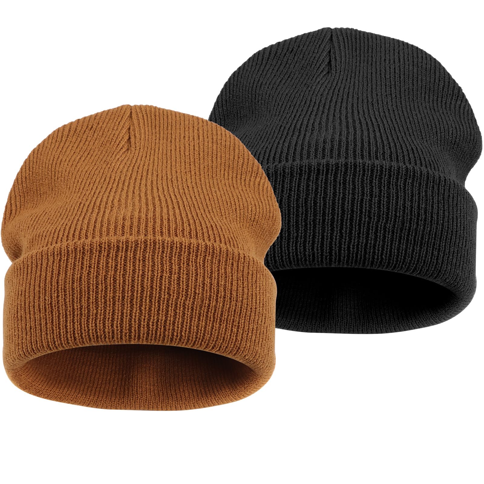 DRESHOW Kleinkind Beanie Kinder Wintermützen Kinder Weich Stricken Unisex-Mütze für Baby Jungen Mädchen Warm Mütze Mützen für 6 Monate-7 Jahre