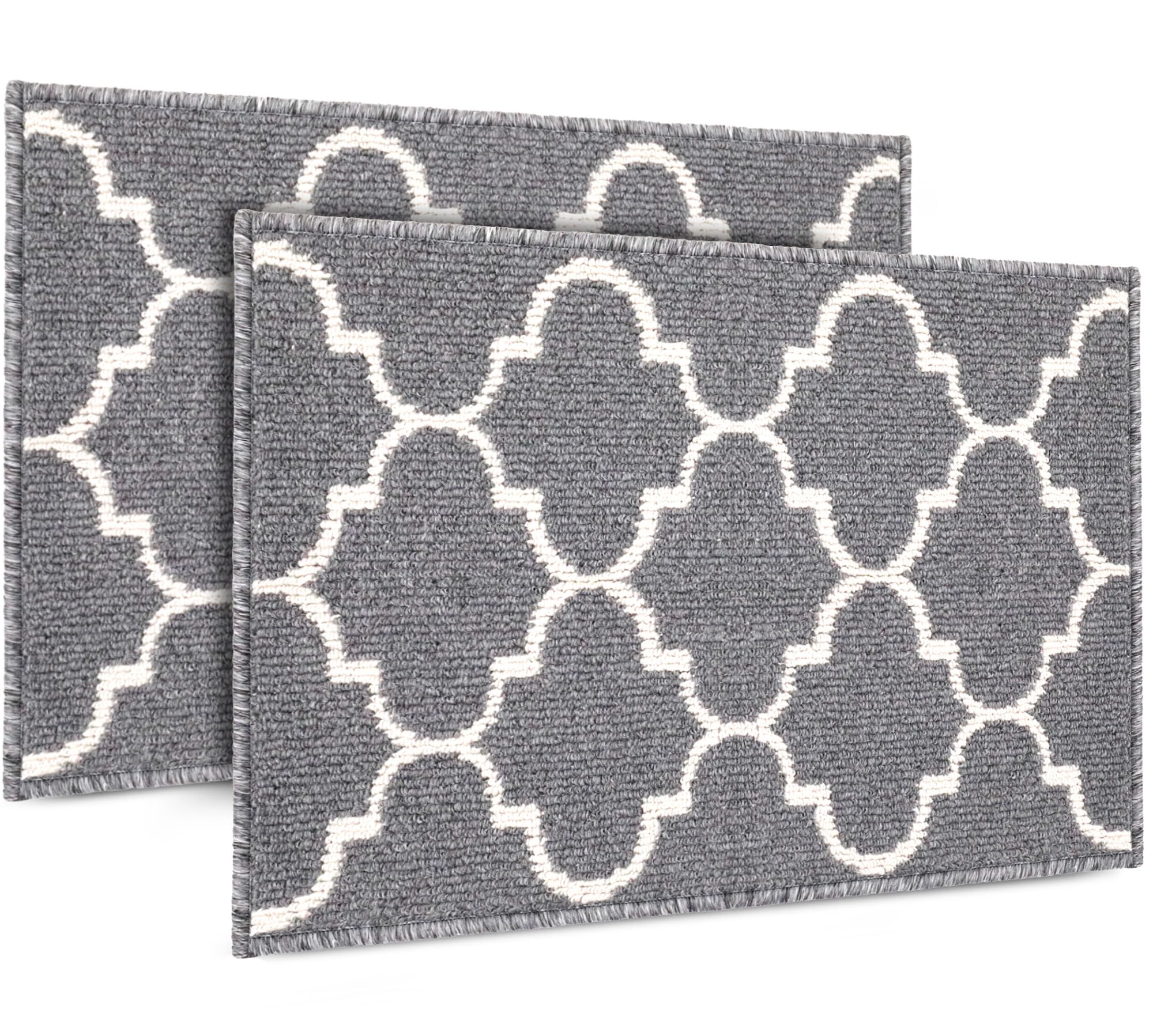 Emerson Door Mat Indoor Entrance, Indoor Doormat, Front Door Mat Indoor Entrance Rugs - Absorbent Door Mat Indoor, Entryway Rug, Dog Door Mat, Inside Doormat for Dogs Muddy Paws, 36 x 24 2 Pack