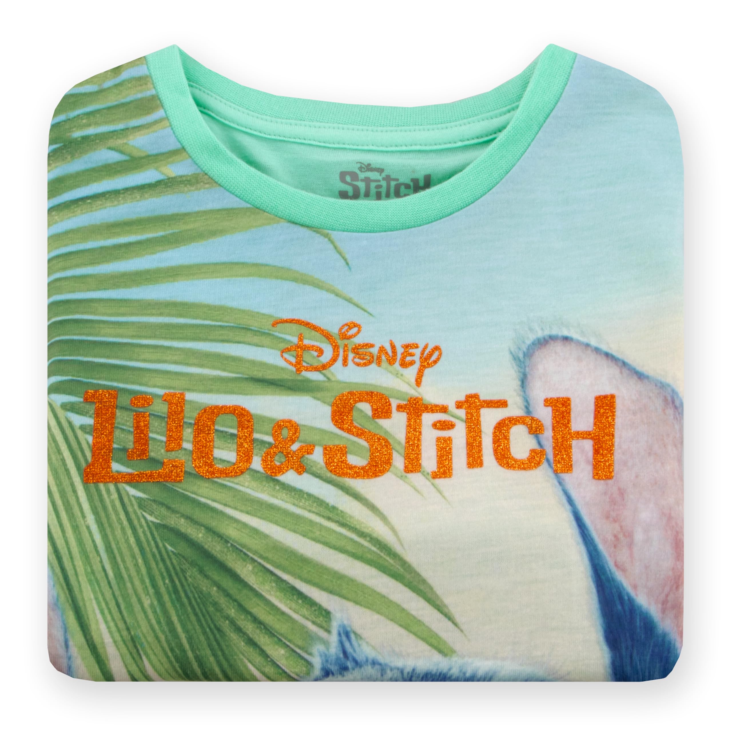 Disney Chemise De Nuit Fille Stitch, Chemises De Nuit Fille Manche Courte, Pyjama Lilo Et Stitch