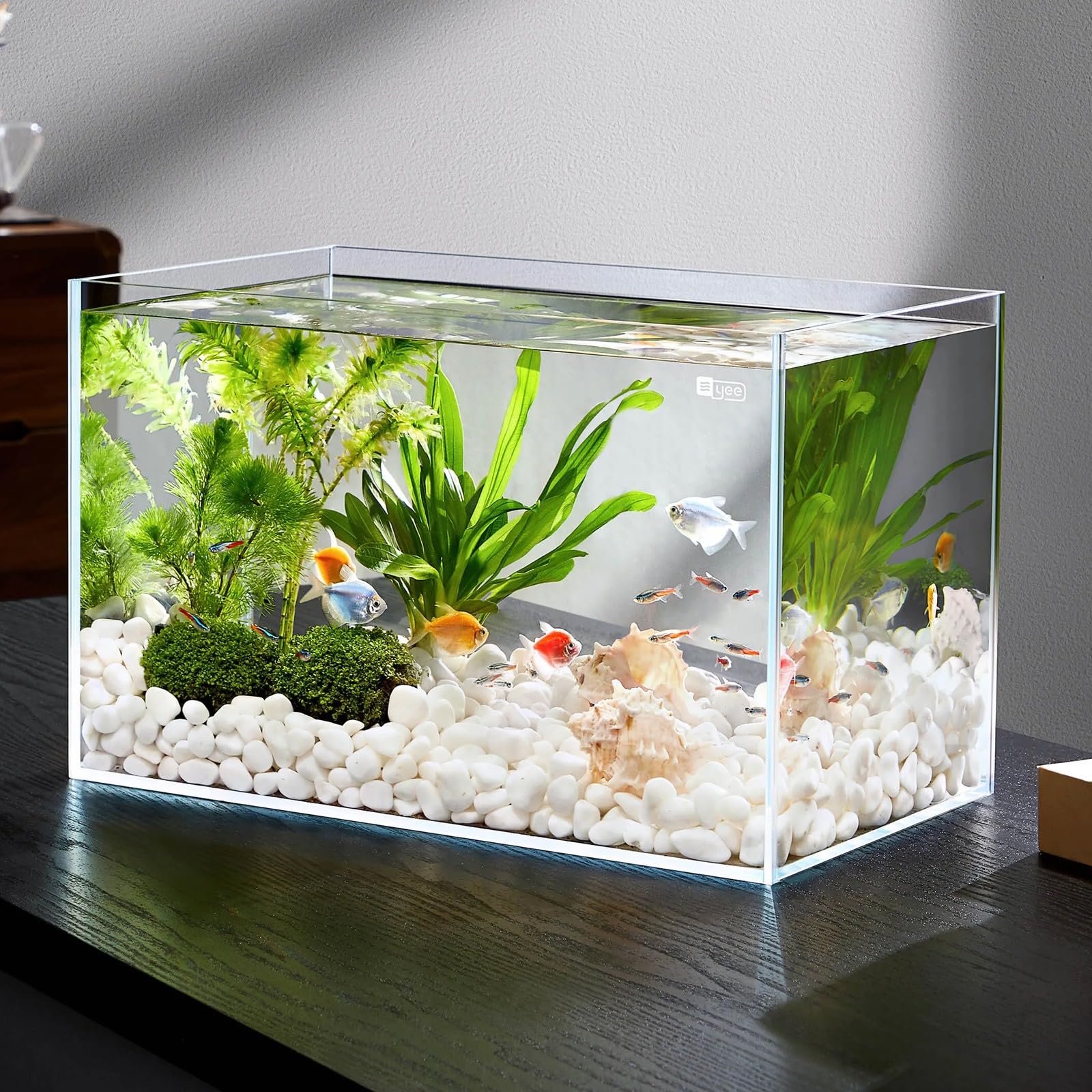 Calentador inteligente de acuario de 50 W, barra de calefacción eficiente para tubos de calentamiento rápido de invierno cálido