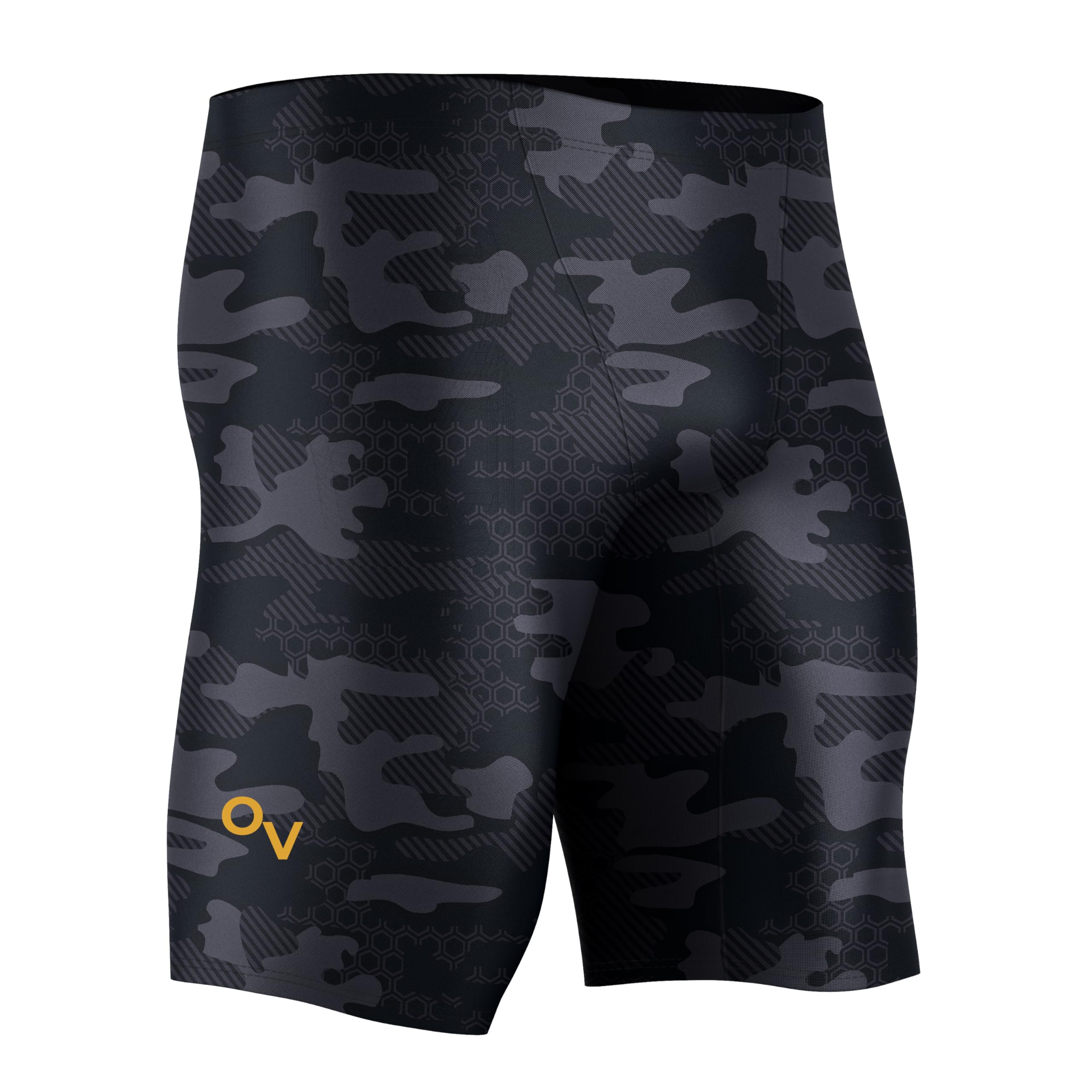Onvous Men's Stealth Camouflage Swim Jammers For | Athletic Swimwear Jammer | Jammer For Swimming | Swim Jammers - Stealth - 36