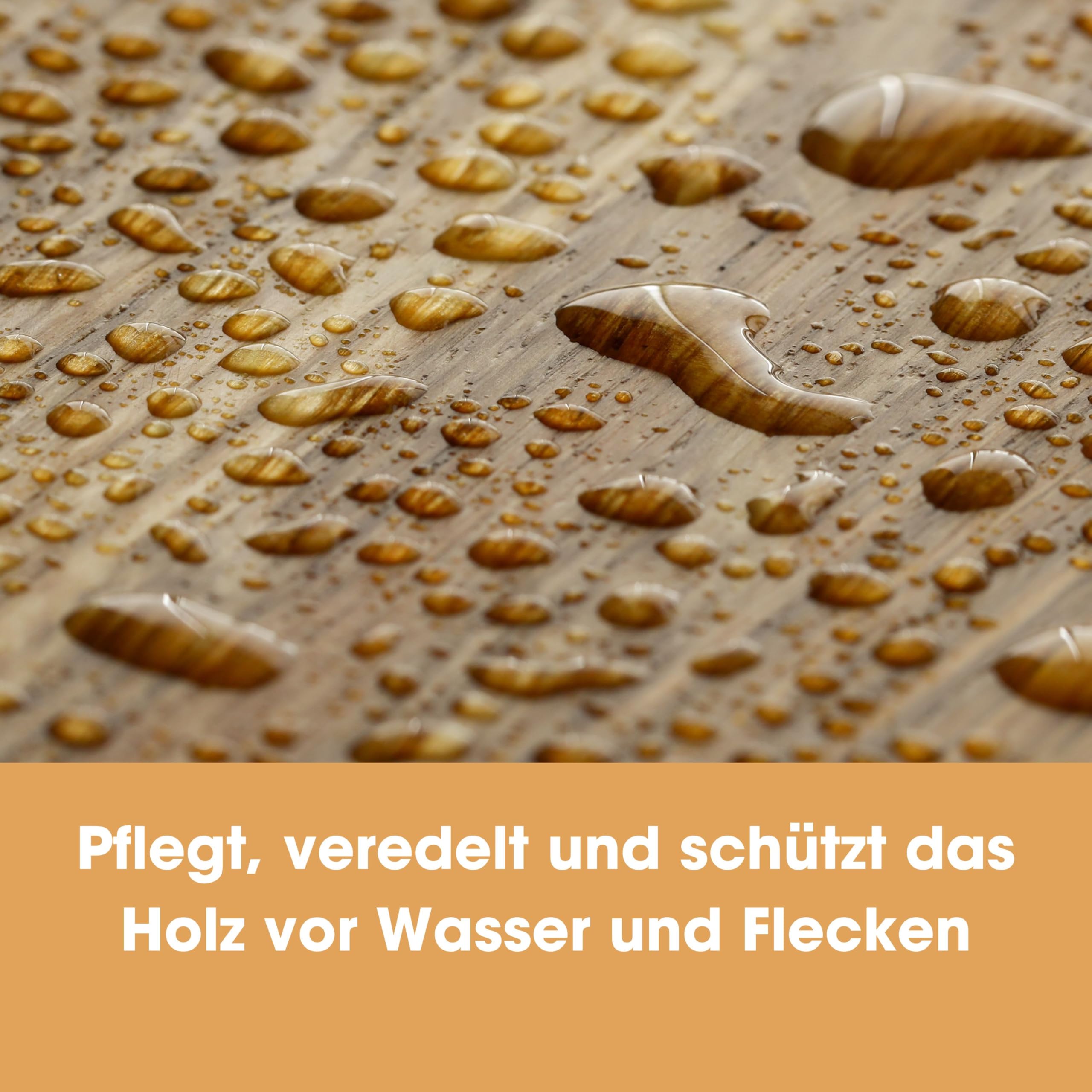 Ultimatives Holzpflege-Set, zum Reinigen, Ölen und Wachsen aller Holzartikel wie Möbel, Arbeitsplatten und Türen Enthält 250 ml Holzreiniger, 250 ml Bienenwachs, 250 ml dänisches Öl