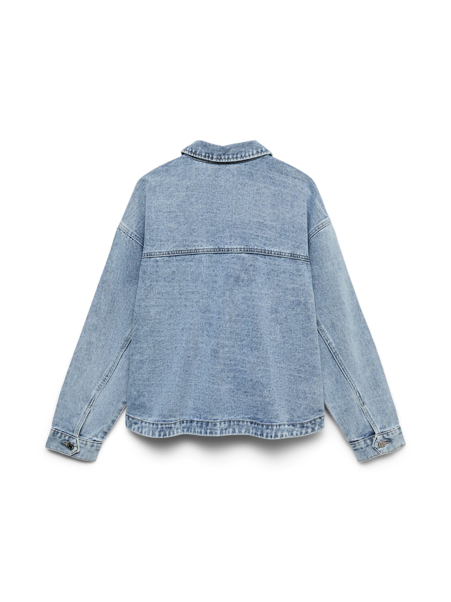 VERO MODA Veste-Chemise VMJAMIE Veste en Jean