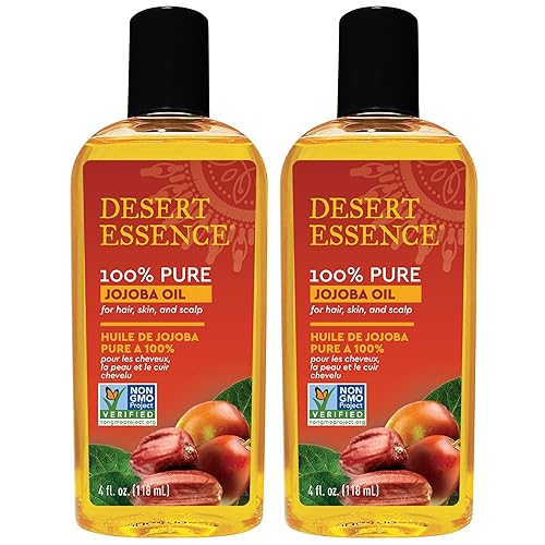 100% aceite de Jojoba Desert Essence, 2unidades