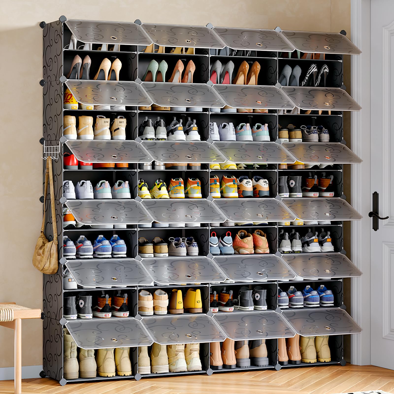 Amazon.com: MAGINELS 96-Pairs Shoe Storage Organizer Cabinet