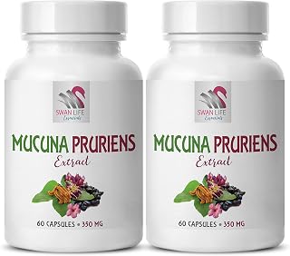 mucuna pruriens organic - MUCUNA PRURIENS EXTRACT - velvet beans dried, mood support supplement for women, mood support supplement for women, velvet beans dried mood support supplement 2 Bot 120 Caps
