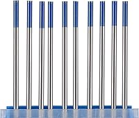 Vista 2 de Electrodos de tungsteno de soldadura TIG de 2% lantanados 1/8"x7" paquete de 10