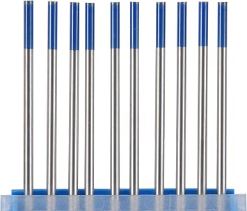 TIG Welding Electrodes 2% Lanthanated WL20 (EWLa-2) Blue 1/8 10 Pack