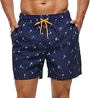 Vista 1 de SILKWORLD - Traje de baño de secado rápido con bolsillos para hombre