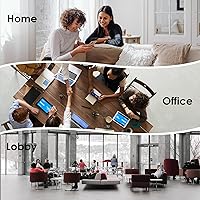 Vista 7 de WiFi 6 AX3000 Wireless Internet High Speed Smart Router with 5dBi High-gain Antennas, Dual Band Gigabit Computer Router Mesh Support for Homes up to