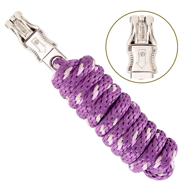 Foto 4 de 4 de Merauno® Cuerda de guía para Caballo, Cuerda de Amarre en Diferentes diseños Elegantes, Cuerda de guía