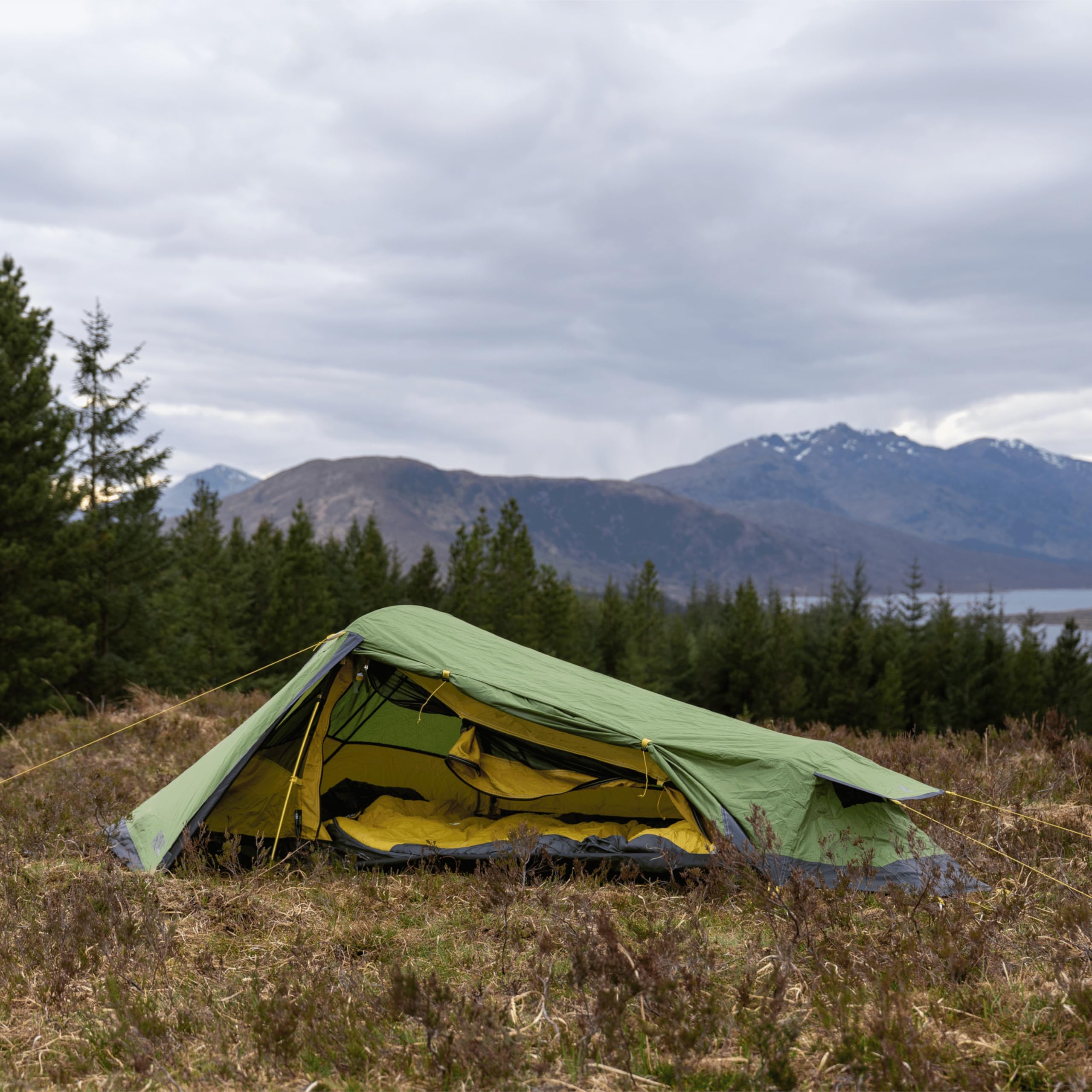OEX Phoxx 1v2 1 Man Tent with Porch, Lightweight & Easy to Pitch