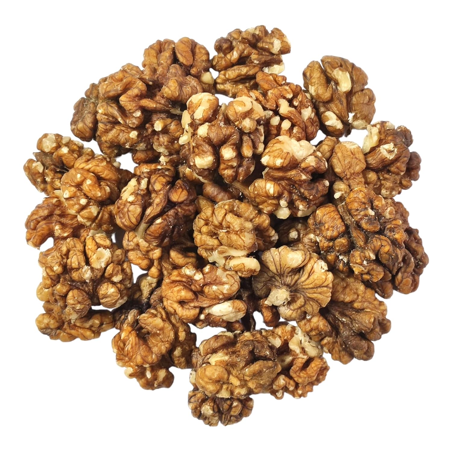 Dry Fruit Hub Kashmiri Walnuts Kernels Premium 1Kg,Light Amber Kashmiri Walnuts Kernels, Rich in