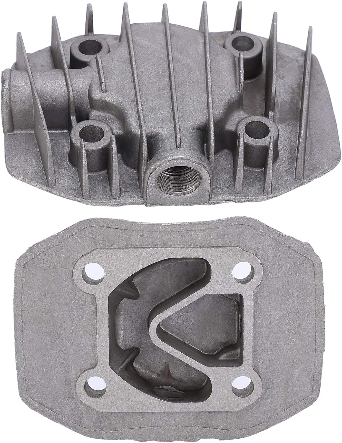 Air Compressor Cylinder Head Cooling Replacement 2PCS Set for 2.5 Air Pump and Pneumatic Tool Maintenance