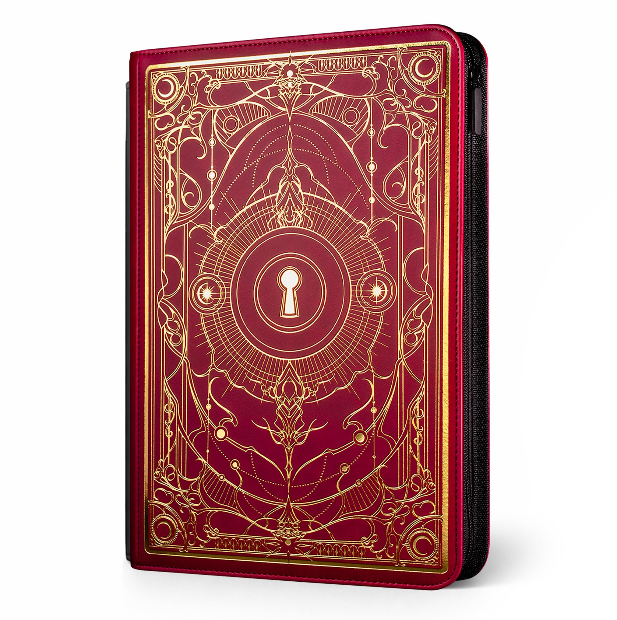 res arcana card sleeves Amazon.com: SleeveChief Arcana Key Trading Card Binder | 360 Card Binder  with Zipper, 9 Pocket Side Loading Pages for Cards with Sleeves