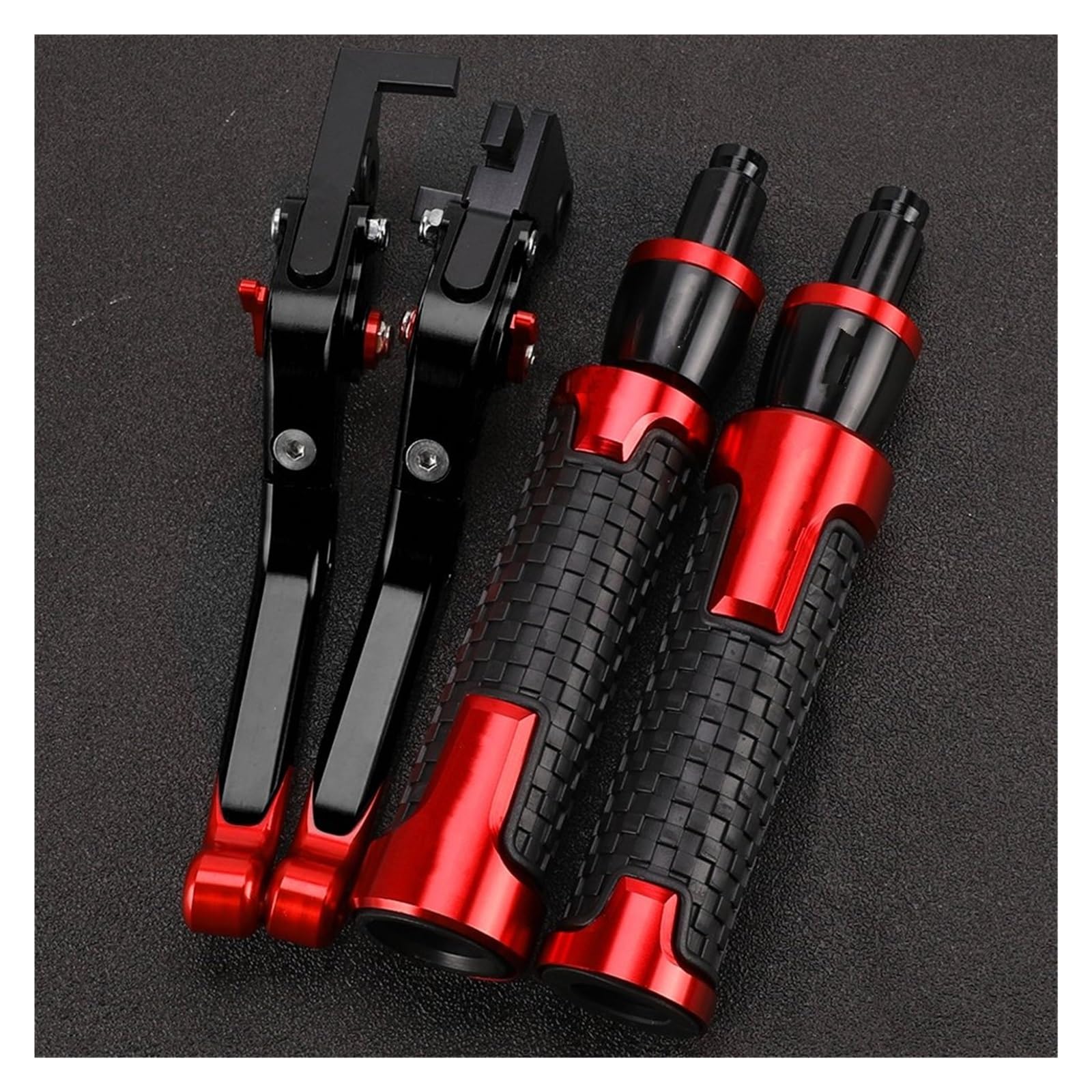 Pbqenxb J Break And Clutch Levers For Kawasaki For Ninja For Zx6r 2019-2024 Brake Clutch Levers Handlebar Grips Ends Adjustable Lever(J)