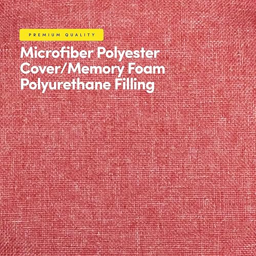 Miniatura 218 de Sweet Home Collection Cojines de espuma viscoelástica para silla, goma antideslizante y parte trasera de goma antideslizante en forma de U de 17 x