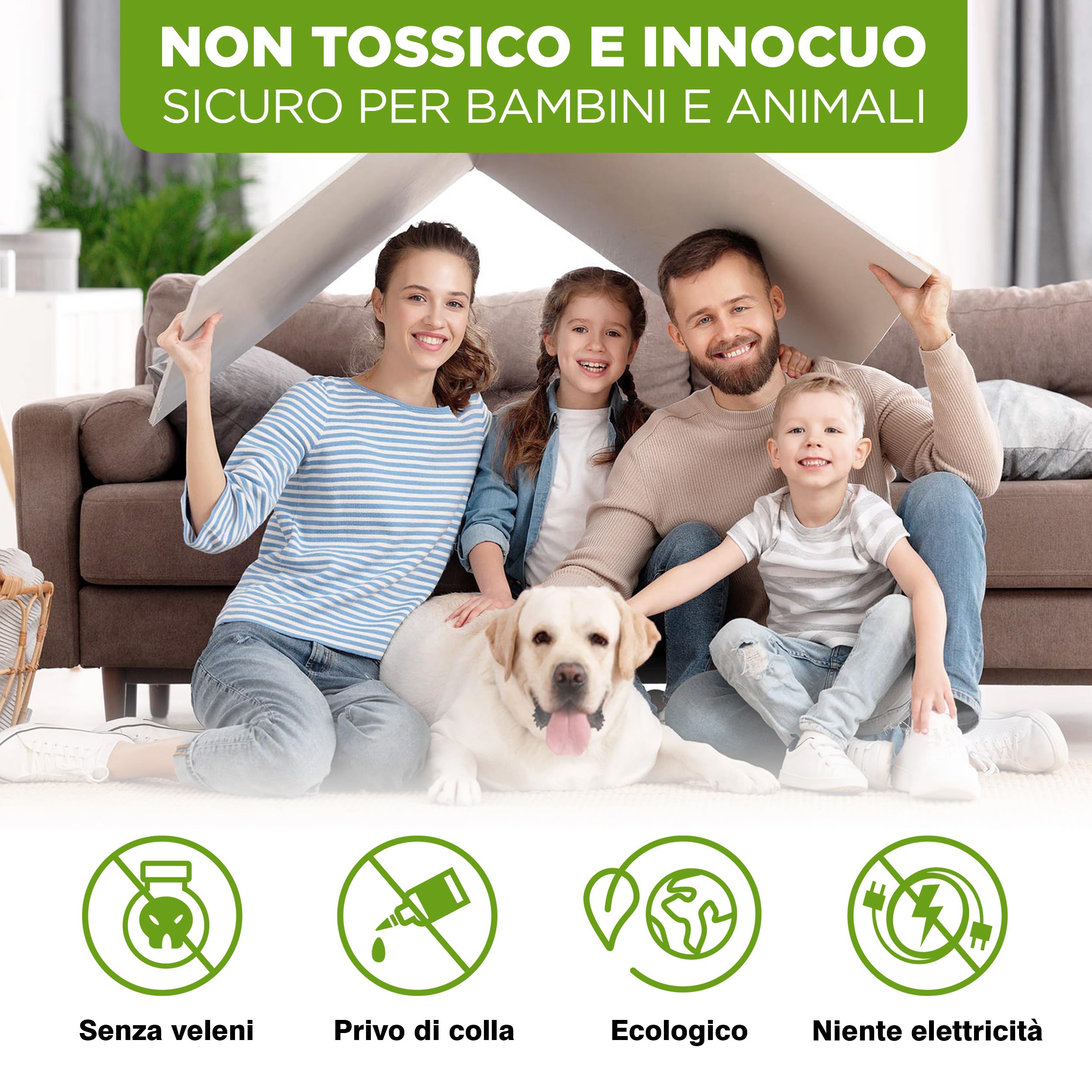 ISOTRONIC cattura insetti ragni manico telescopico ecologica lente ingrandimento visione ottimale casa giardino rimozione senza contatto 3 pezzo efficace sicuro interno esterno difesa cruelty free