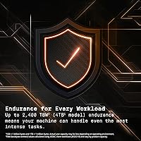 Vista 9 de WD_Black SN8100 4TB NVMe SSD - PCIe 5.0x4, M.2 2280, Up to 14,900MB/s Read Speed, up to 11,000MB/s Write Speed, Best for AI Applications, Gaming