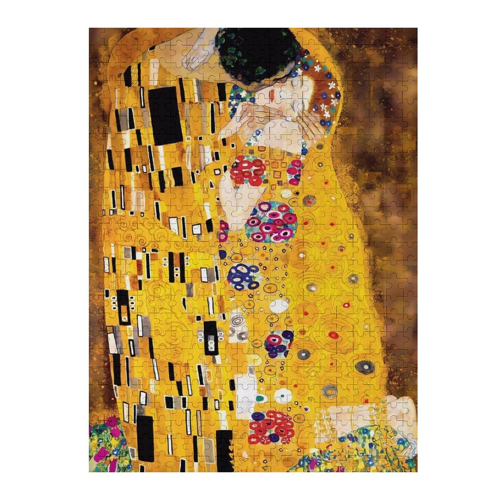 クリムト【接吻】パズル完成品　木製額縁　クリムト　インテリア クリムト 接吻 - 特別限定版 | Paperblanks
