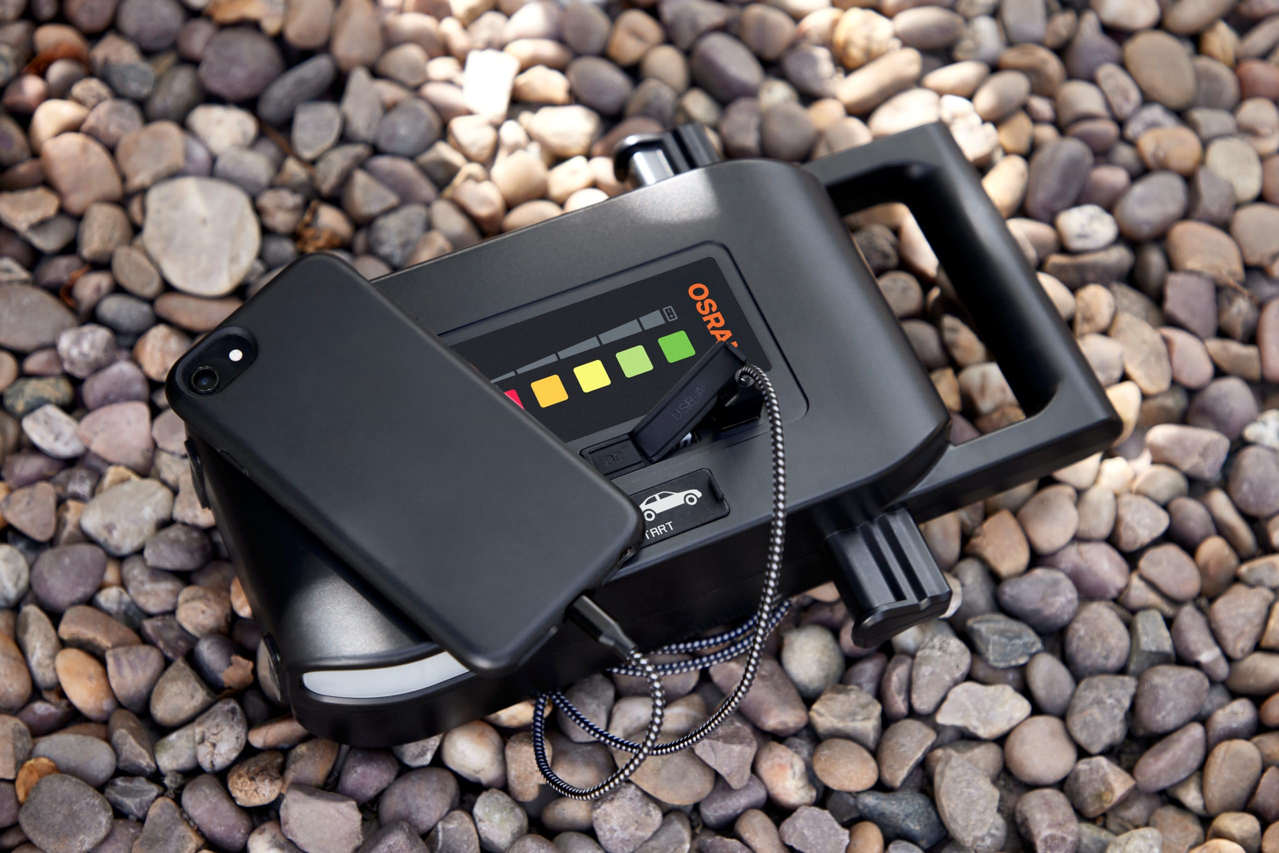 OSRAM BATTERYstart PRO 1000,OEBSPL1000, avviatore di emergenza agli ioni di litio e cobalto per officine professionali, per auto e furgoni di piccole/medie/grandi dimensioni