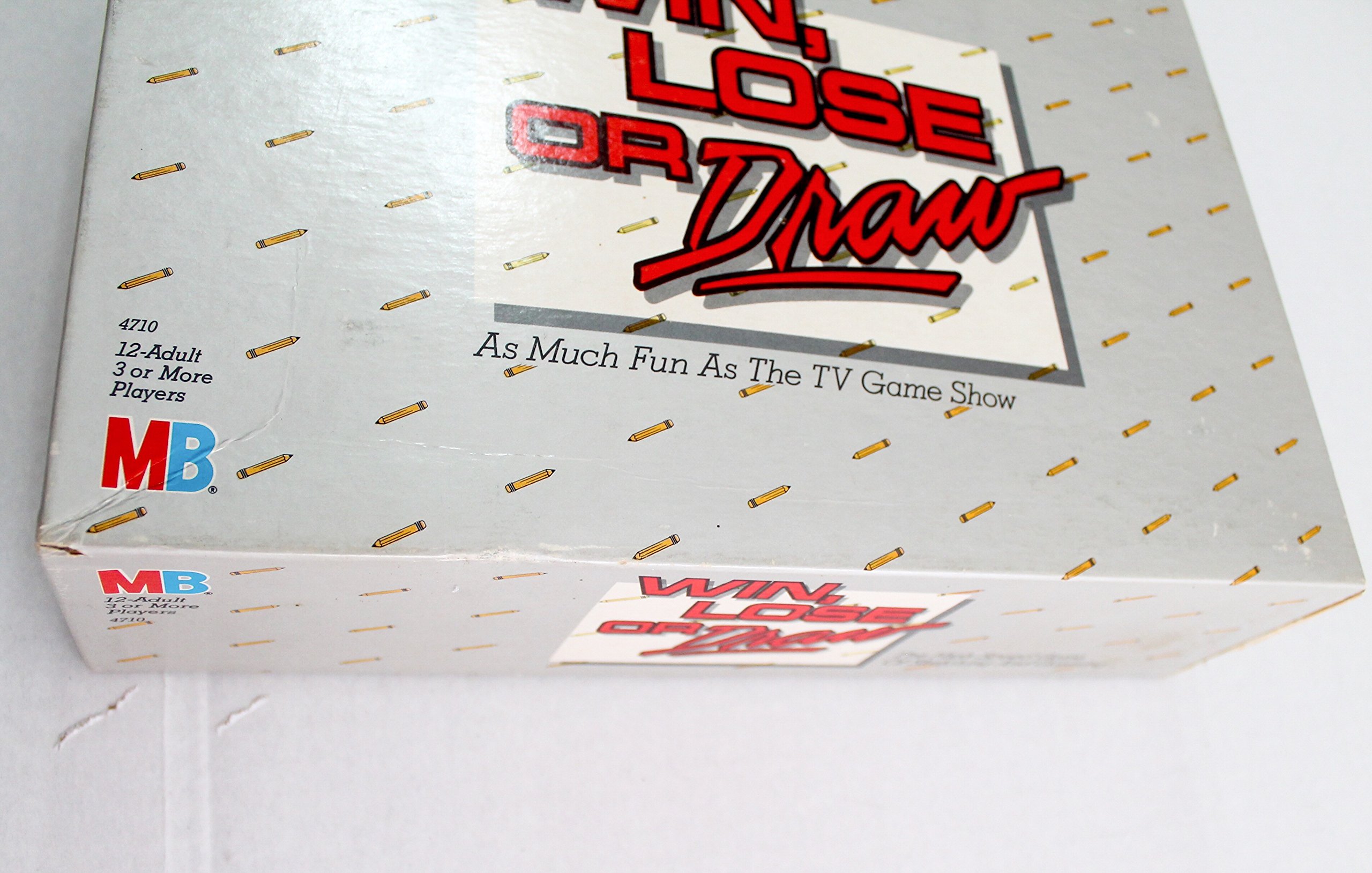 Vintage 80s board game win lose or draw munimoro.gob.pe