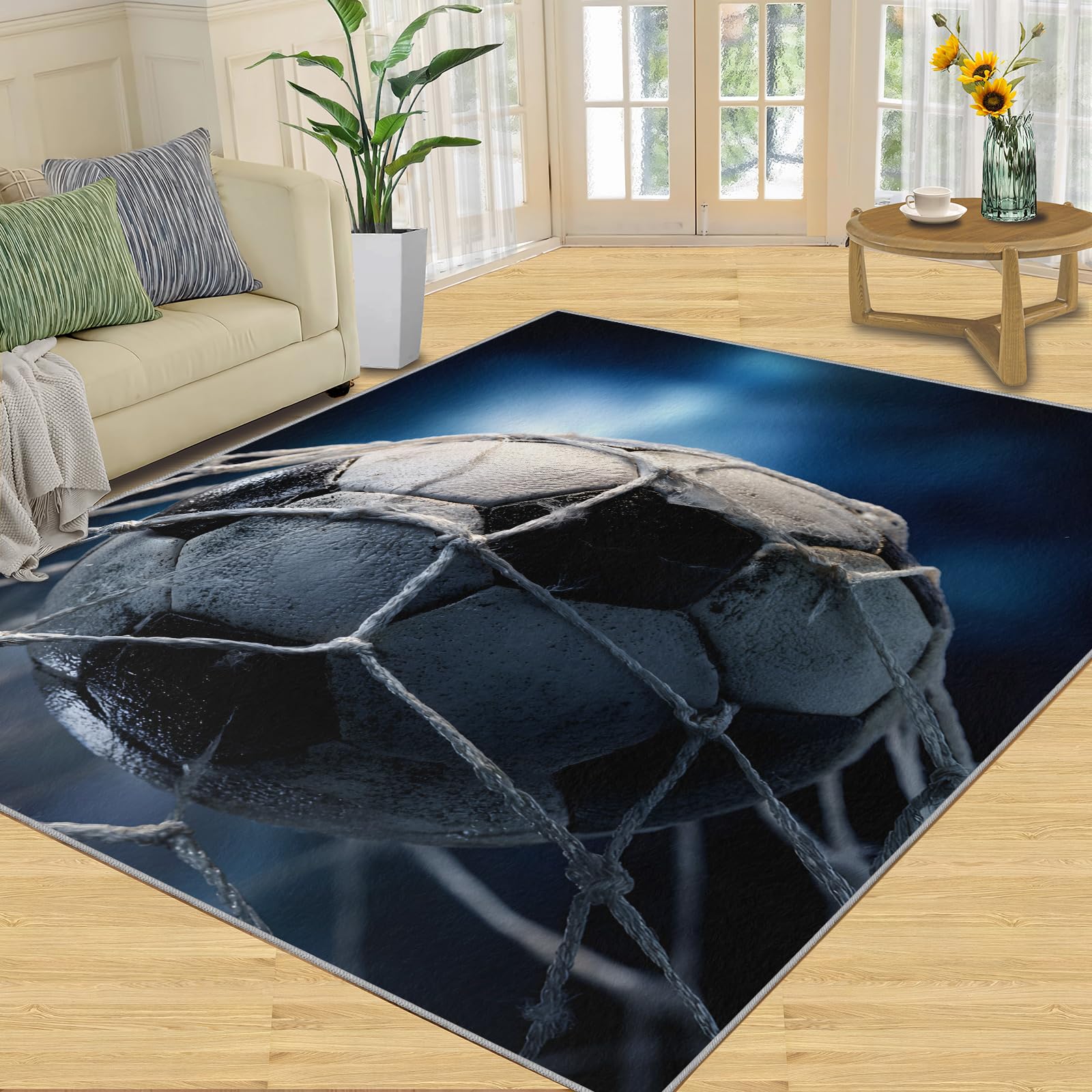 Tapis de football pour chambre à coucher et salle à manger 180x240
