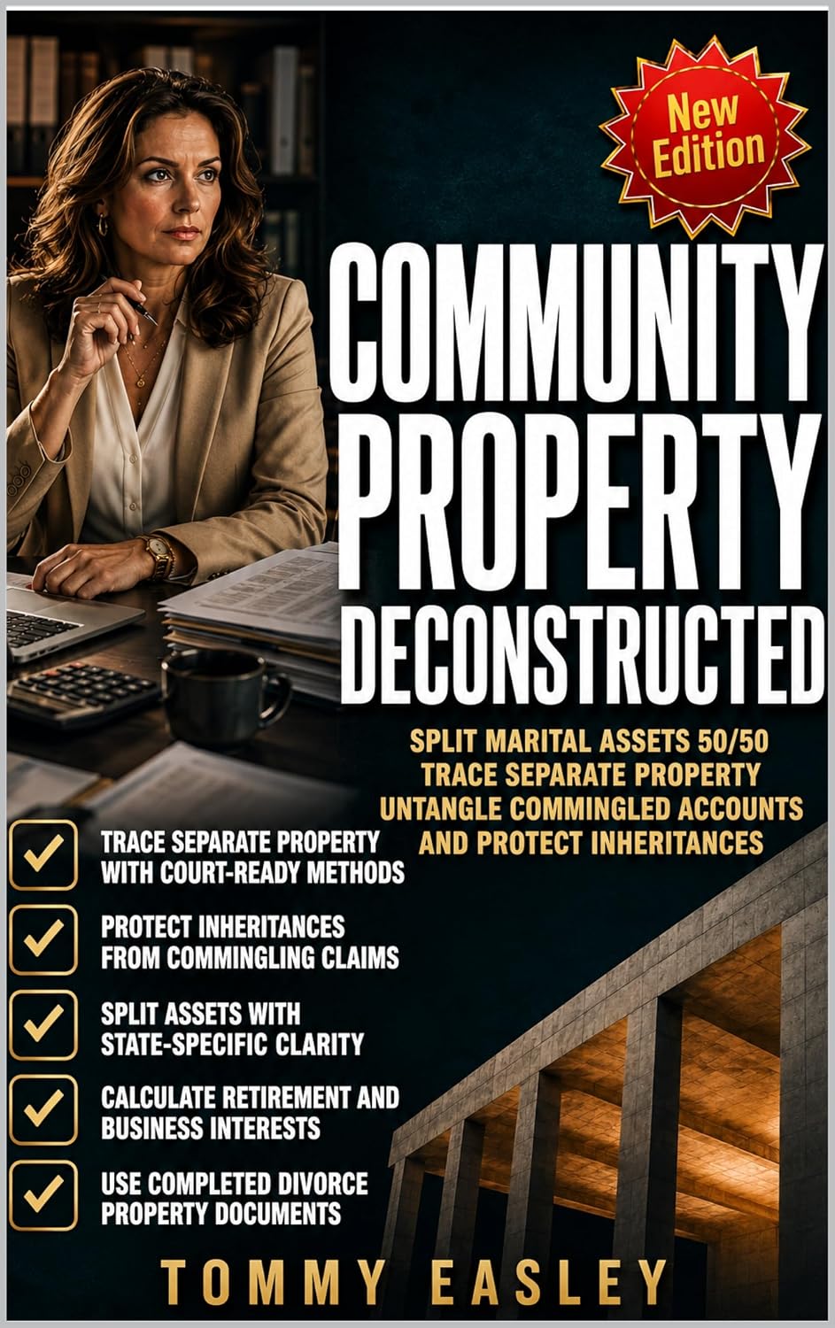 COMMUNITY PROPERTY DECONSTRUCTED: SPLIT MARITAL ASSETS 50/50, TRACE SEPARATE PROPERTY, UNTANGLE COMMINGLED ACCOUNTS, AND PROTECT INHERITANCES AND PRE-MARRIAGE SAVINGS IN DIVORCE