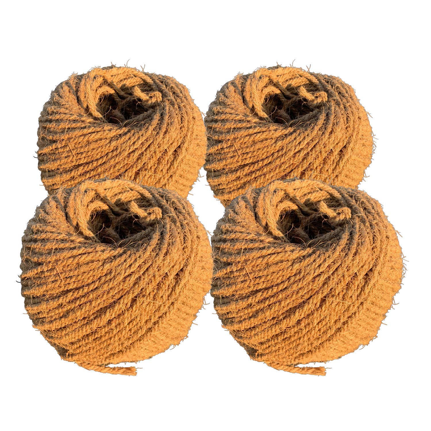 Sisal Rope Twine 1/4 inch x 500 ft - Bulk Wholesale - Similar to Home Depot, Walmart, Lowes by Sandbaggy (5 Rolls)