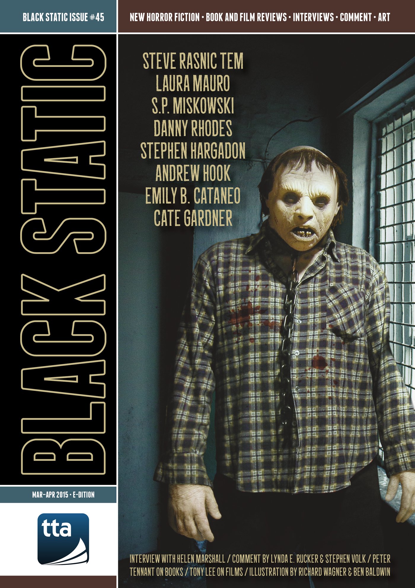 Black Static #45 (Mar - Apr 2015): Transmissions from Beyond (Black Static Horror and Dark Fantasy Magazine)