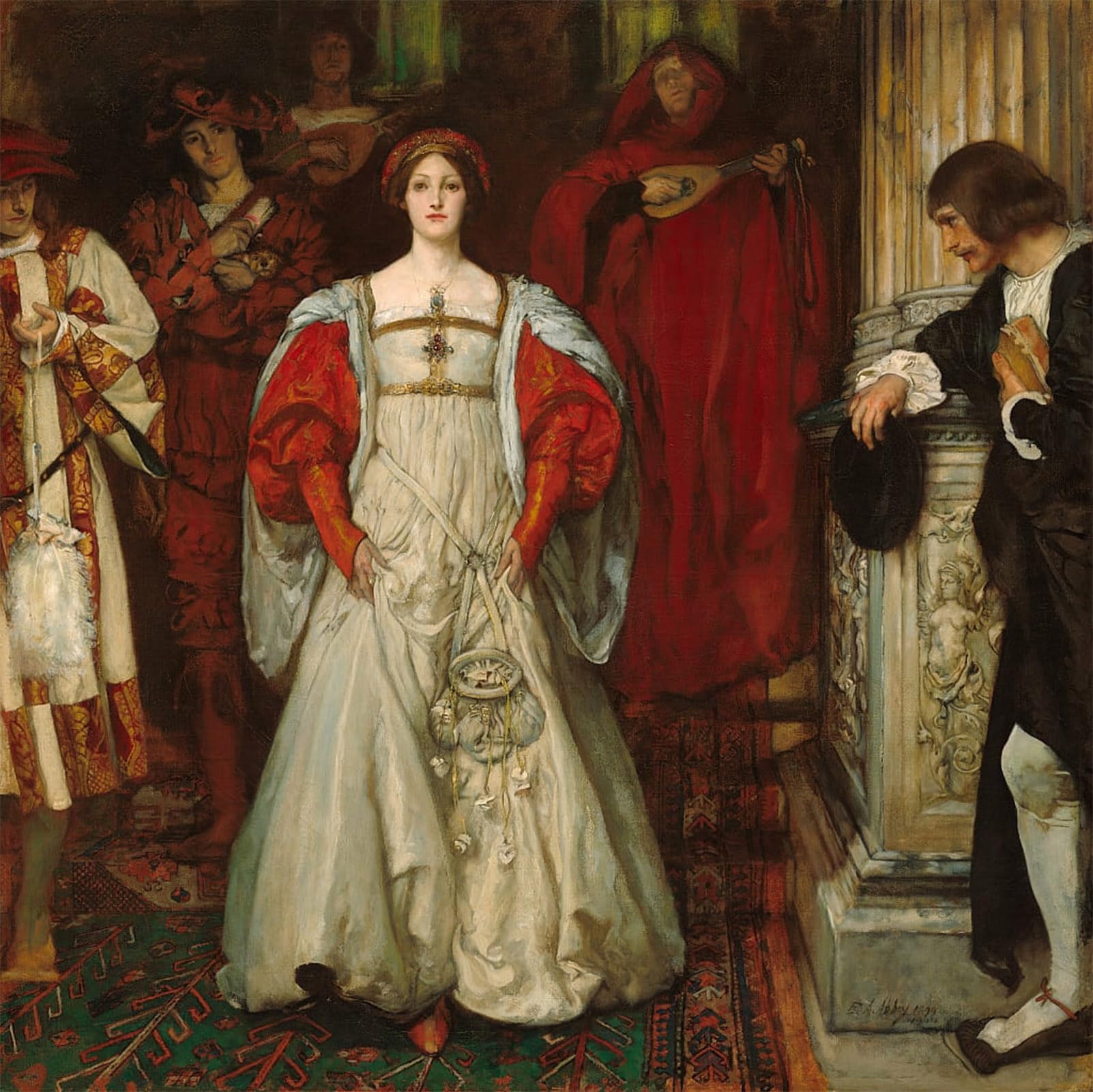 Tableaux Graffiti Art Mural de prestige impression sur toile Edwin Abbey - 5