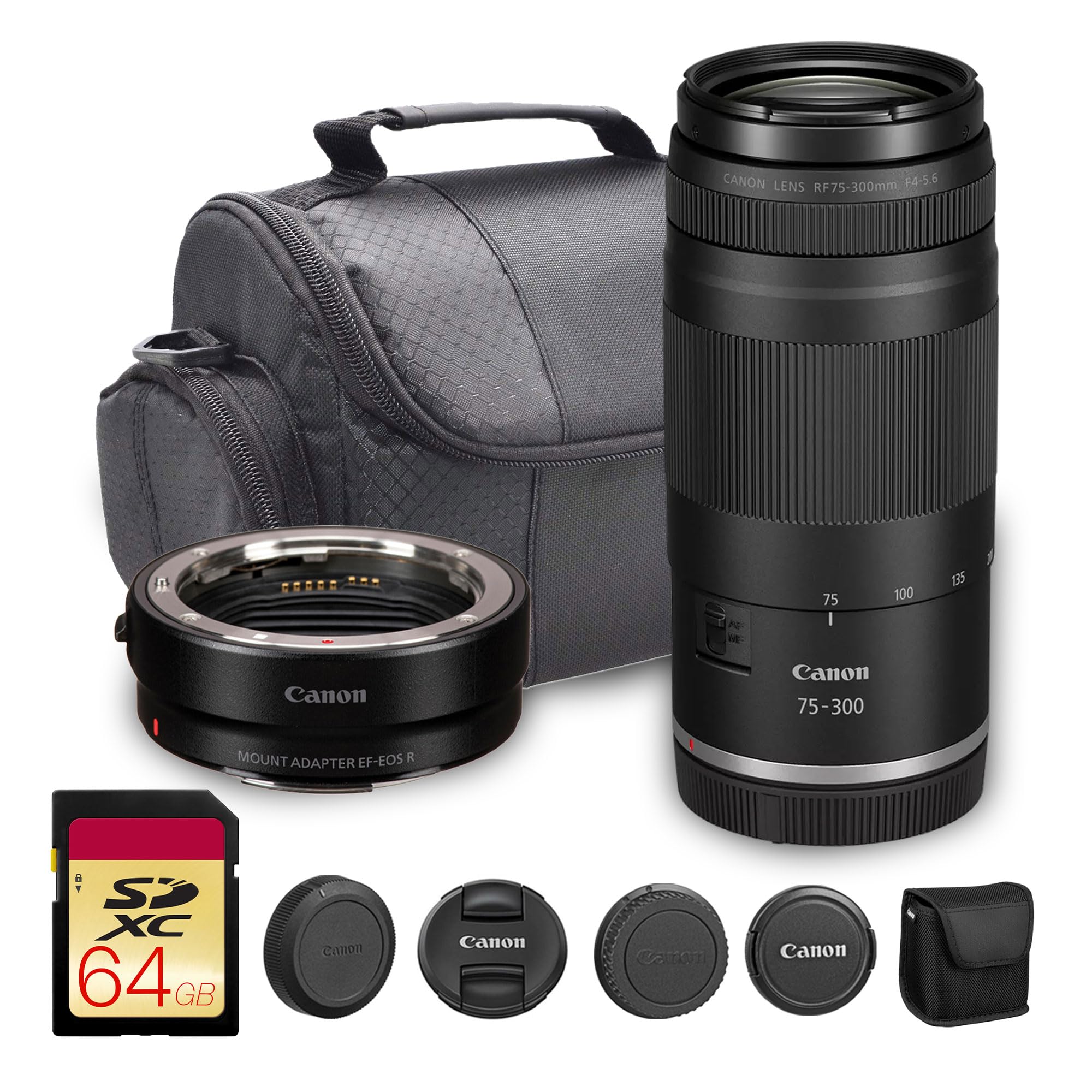 ⭐️美品⭐️Canon EF 75-300 III & EF-EOS M アダプター Amazon.com : Canon RF 75-300mm f/4-5.6 Lens| Compact Telephoto