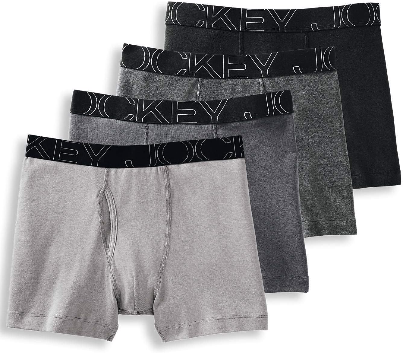 JockeyMen's Underwear ActiveBlend Boxer Brief - 4 Pack