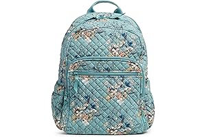 Vera Bradley Sunlit Garden Sage Backpack