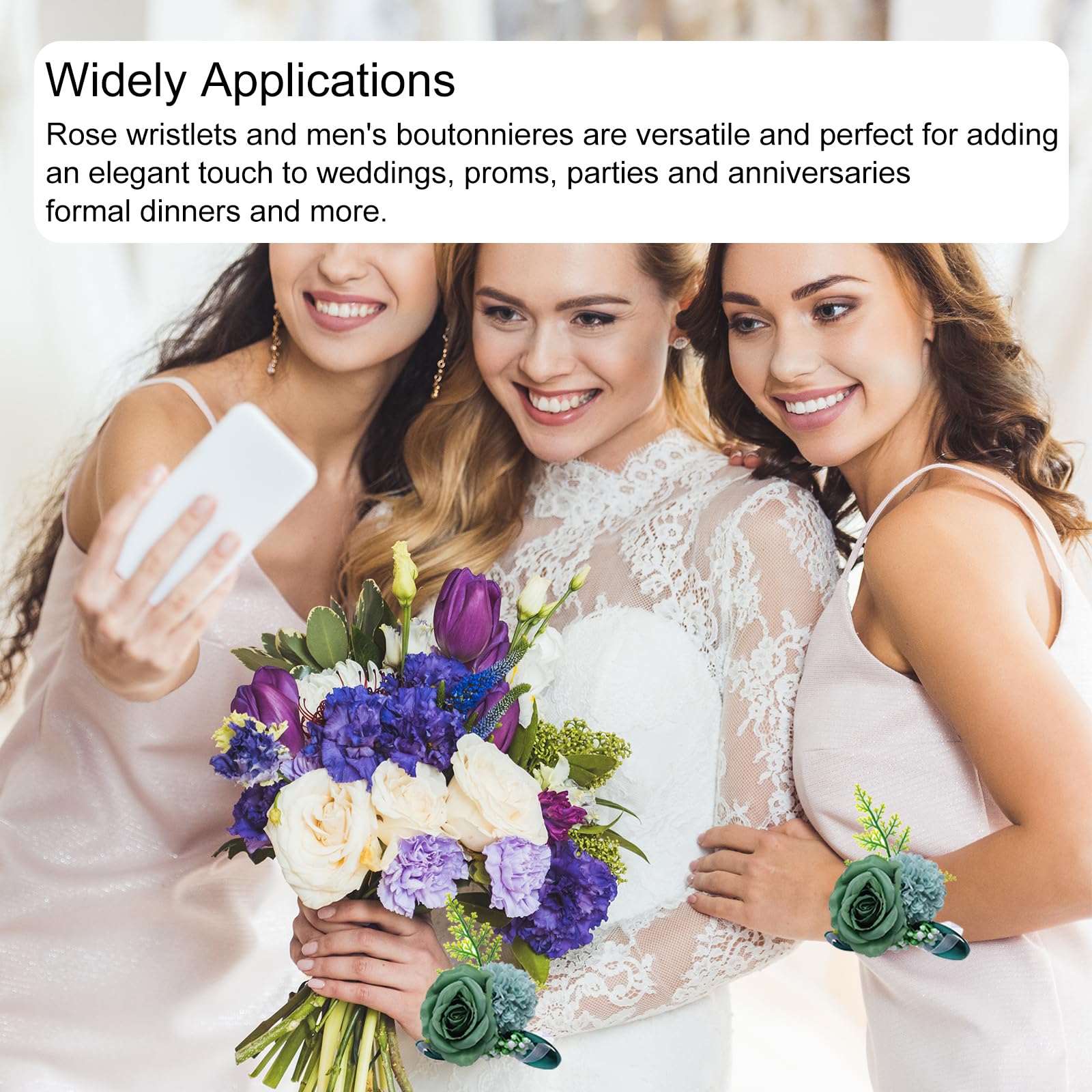 Boutonnieres De Rosa Para Novio Alfileres De Boutonnieres Para Hombres