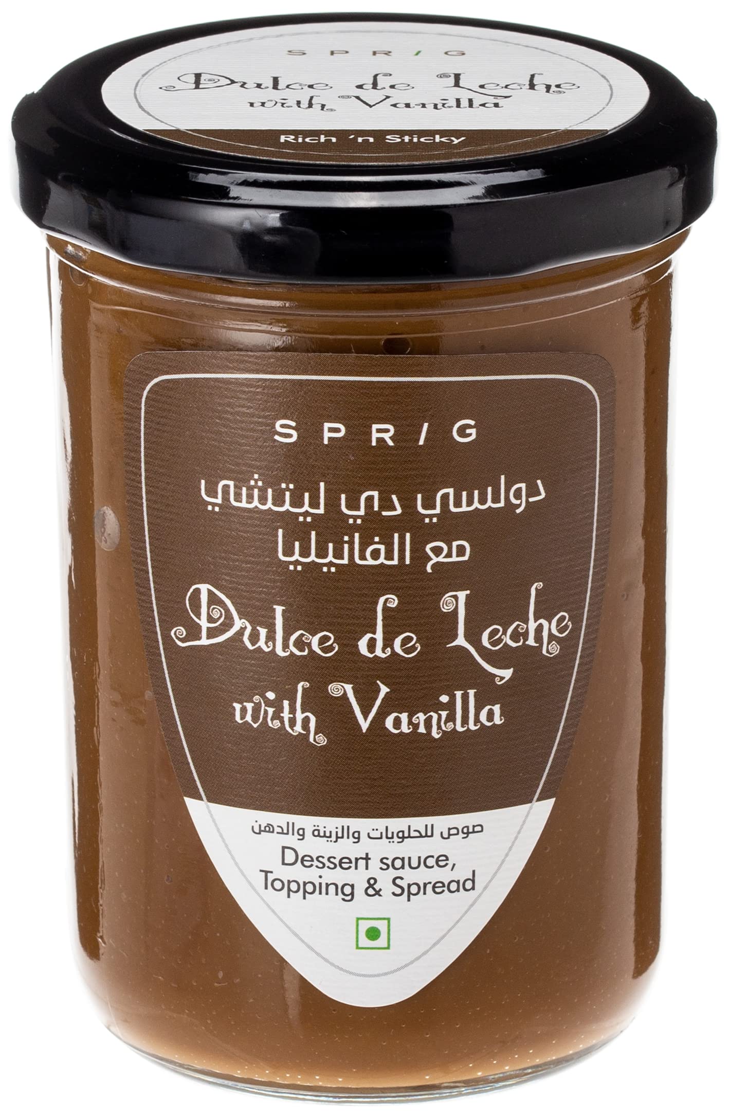 Sprig Dulce De Leche with Vanilla, 290 g