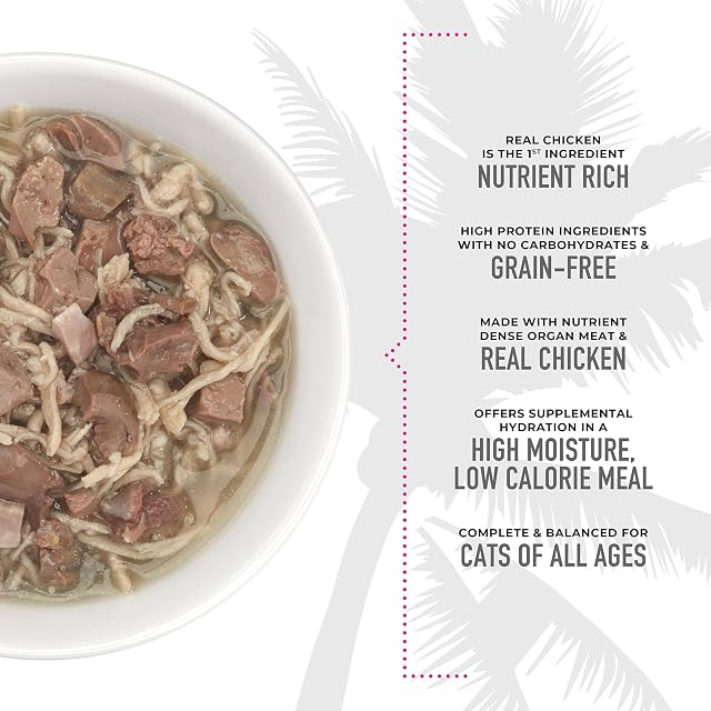 Foto 5 de 8 de Tiki Cat After Dark - Surtido de Ingredientes Ricos en proteínas y 100% sin OMG, Comida húmeda para Gatos…