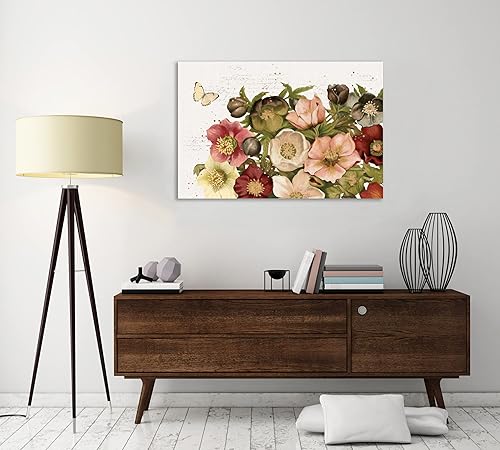 Miniatura 5 de Jaxson Rea "Vintage Petals I Gallery Wrapped Canvas by Katie Pertiet, 18" x 12"