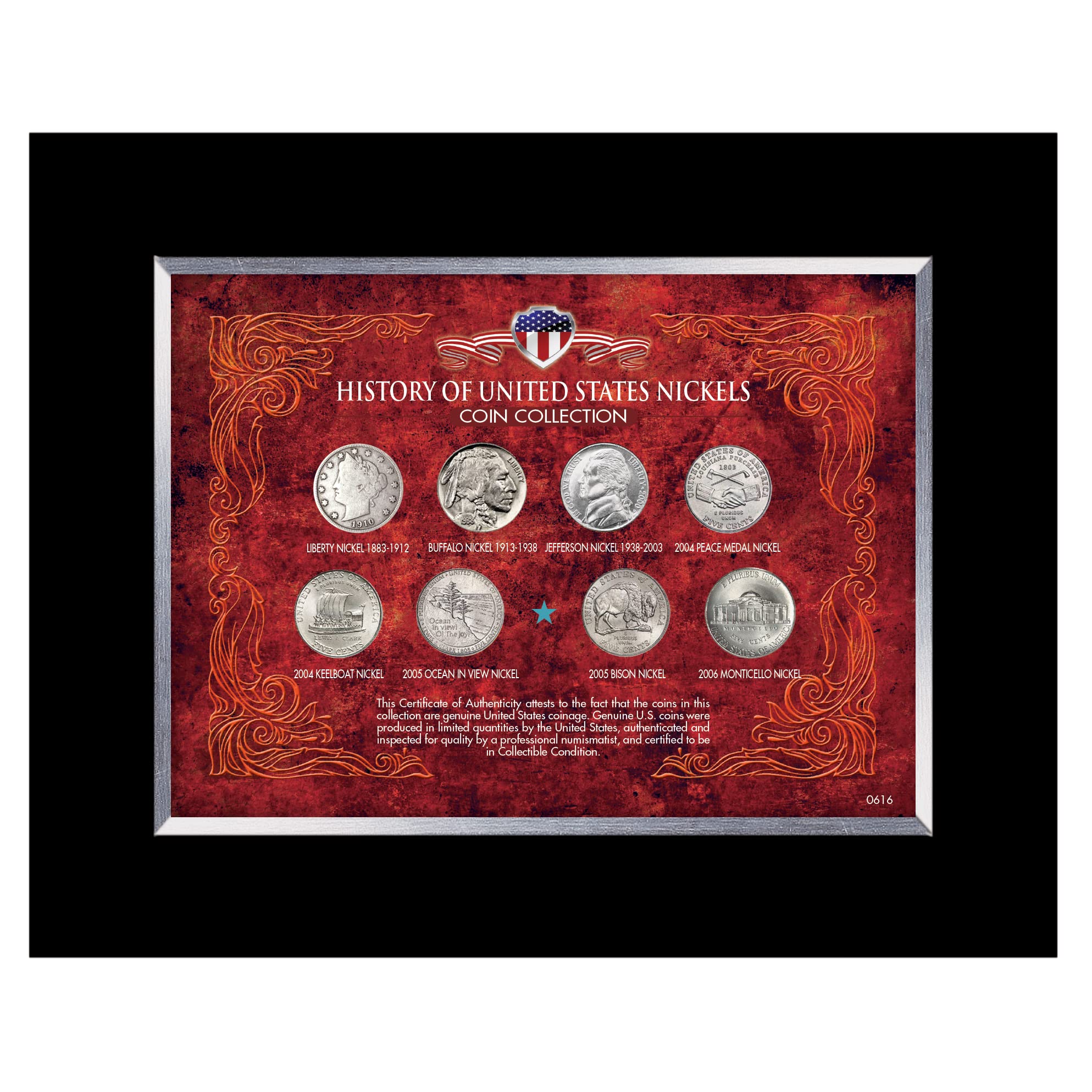 American Coin Treasures History of United States Nickels Coin Collection