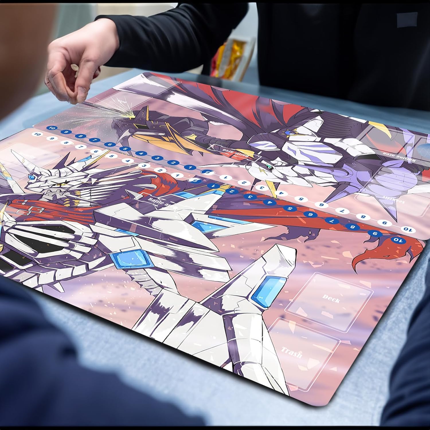 DTCG playmat Duel Mat Gaming Competition Pad Card Binder Deck 35x60CM 13.7x23.6in