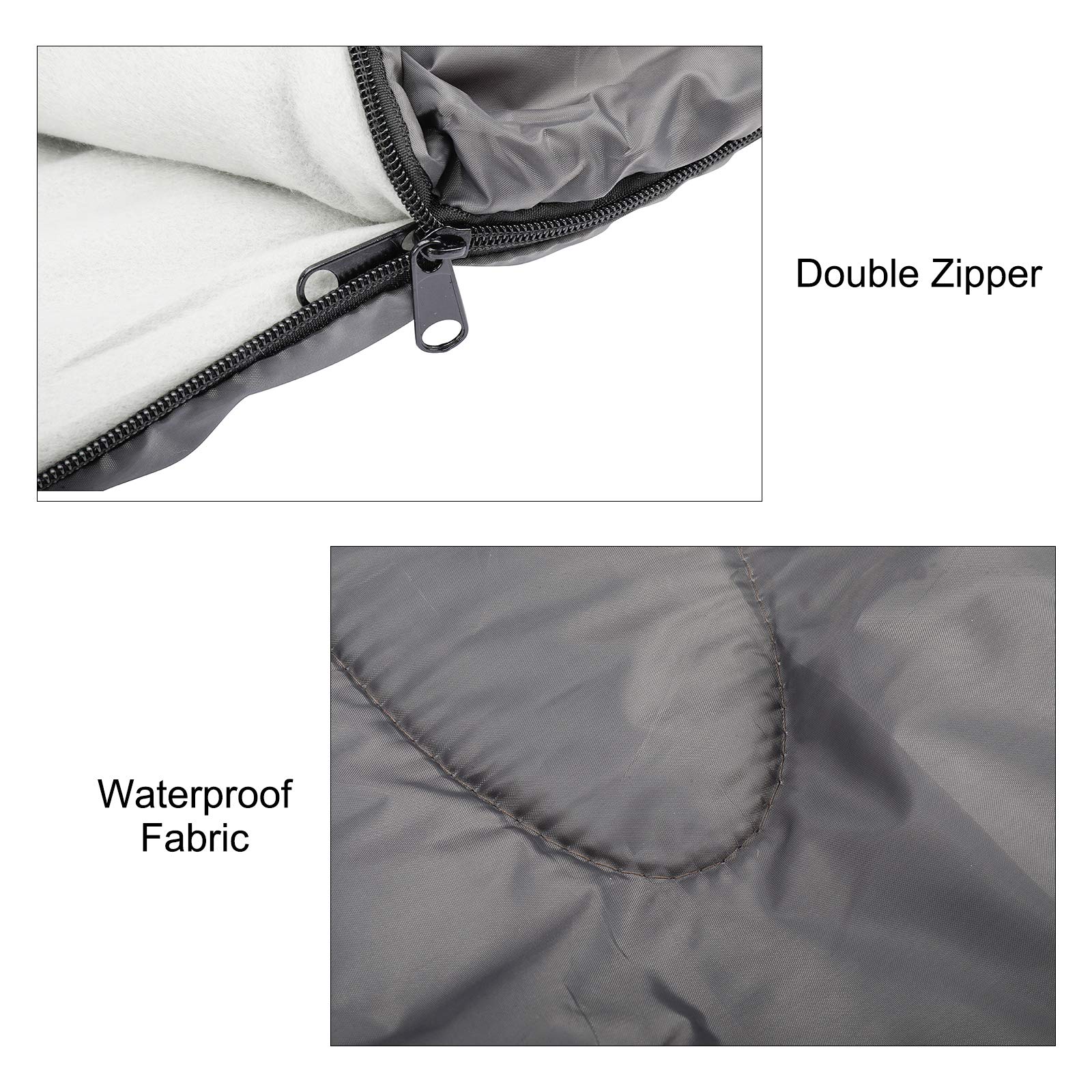 Sparkfire Saco de dormir para perro, impermeable, grande, portátil, con bolsa de almacenamiento, para interiores y exteriores, cálido, camping, senderismo, mochila
