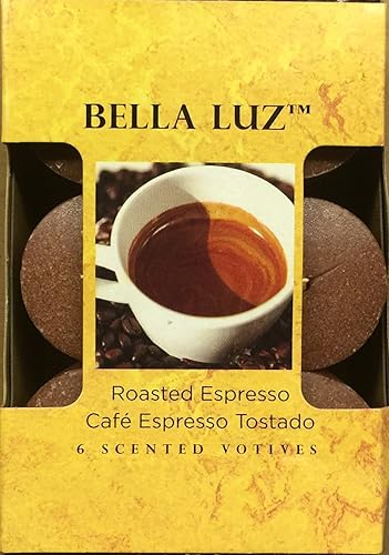 Bella luz Tostado Café Expreso perfumadas velas