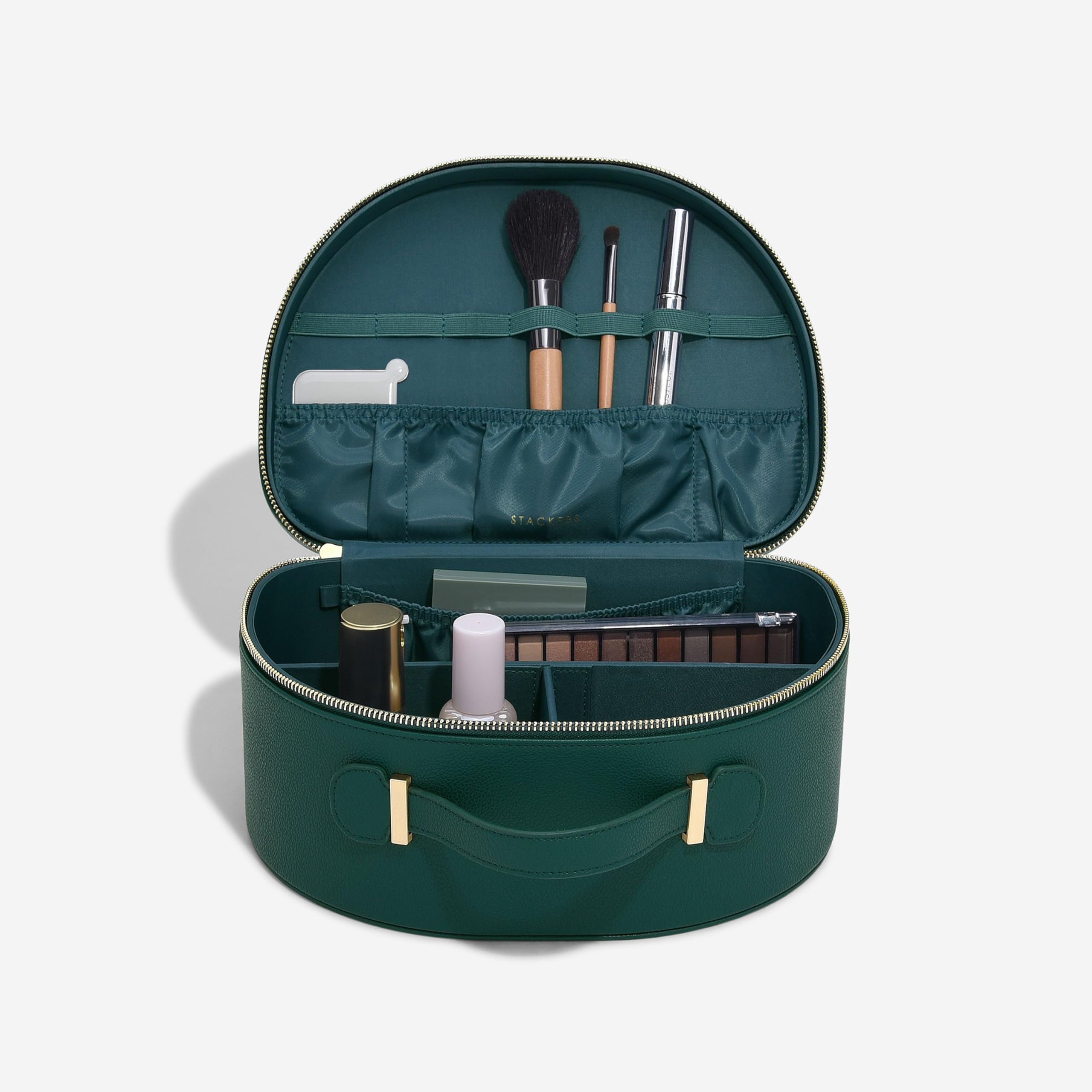 Stackers VanityCase, Verde foresta, Elegante e organizzato